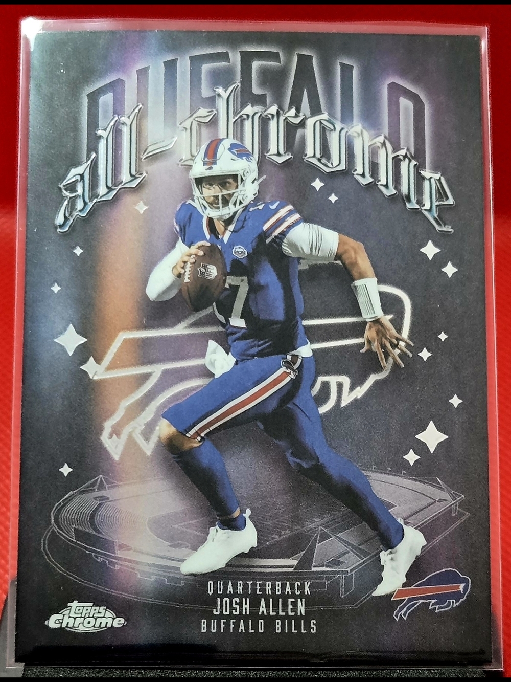 Topps All-Chrome Josh Allen Card